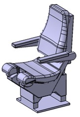 某型驾驶员座椅A